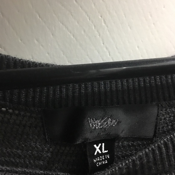 Missimo gray open weave tunic sweater - Picture 2 of 2